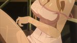 animated animated_gif breasts highschool_of_the_dead large_breasts lowres miyamoto_rei nightgown 