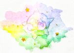  colorful minior no_humans pokemon pokemon_(game) pokemon_sm solo star tagme 