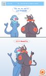  2016 anthro areola big_breasts blush breasts erect_nipples feline female hair huge_breasts hyper hyper_breasts litten lysergide mammal nintendo nipples nude pok&eacute;mon popplio prilly_(lysergide) pussy small_breasts tits_(lysergide) video_games 