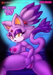  2016 anthro anus big_breasts blaze_the_cat breasts butt cat erect_nipples feline female mammal nipples nude patreon pussy scificat solo sonic_(series) 