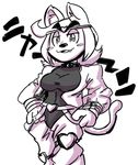  anaugi anthro blush_sticker breasts cat clothing collar cosplay dio_brando feline female hands_on_hips headband jacket jojo&#039;s_bizarre_adventure mammal penny_(anaugi) smile solo 