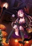  halloween heels horns konkito pointy_ears thighhighs witch 