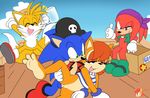  2016 anthro balls canine chipmunk echidna erection female fox group hedgehog knuckles_the_echidna male mammal miles_prower monotreme penetration penis pussy rodent sally_acorn senshion sex sonic_(series) sonic_the_hedgehog vaginal vaginal_penetration 