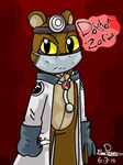  anthro bear clothed clothing conker&#039;s_bad_fur_day digital_media_(artwork) doctor gloves lab_coat looking_at_viewer male mammal mask medical scalpel solo standing stethoscope surgeon surgical_mask tediz video_games 