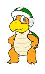  anthro barefoot hammer_brothers mario mario_bros nintendo reptile scalie simple_background turtle video_games white_background 