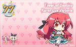  77 chibi karen_lux_victoria long_hair red_eyes redhead 