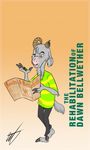  anthro barefoot caprine clothing dice disney english_text fan_character fur goat green_eyes grey_fur horn male mammal raised_eyebrow solo text wastedtimeee zootopia 