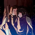  2boys naruto senju_hashirama uchiha_madara yaoi 