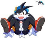  2016 absurd_res alpha_channel anthro anus balls butt erection hi_res klonoa klonoa_(series) male nude penis precum senshion unknown_species 