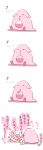  2016 azuma_minatsu chansey exeggcute nintendo open_mouth pok&eacute;mon pok&eacute;mon_(species) simple_background tagme video_games 