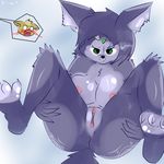  2016 3_toes 4_fingers anthro areola barefoot black_nose blood blue_fur blue_hair blush breasts butt canine claws clitoris digital_media_(artwork) duo feet female fox fox_mccloud fur green_eyes hair krystal looking_at_viewer male mammal multicolored_fur nintendo nipples nosebleed nude open_mouth orange_fur paws pink_nipples pink_pussy pussy simple_background smile spread_legs spreading star_fox toes video_games white_fur 