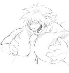  abs blush delta6972 erection felid hair licking long_hair magan male mammal monochrome muscular muscular_male nipples oral pantherine pecfucking pecjob pecs penis penis_lick precum sex tiger tokyo_afterschool_summoners tongue tongue_out video_games 