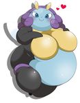  anthro anthrofied big_breasts blush breasts female illumise looking_at_viewer nintendo obese overweight pok&eacute;mon smile solo video_games チンチラ 