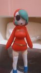  blue_hair clothing female figurine hair hoodie mario_bros mask nintendo shygirl shyguy solo video_games 