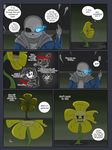  bone chara_(undertale) comic dialogue flower flowey_the_flower invalid_tag male papyrus_(undertale) plant sans_(undertale) skeleton taggen96_(artist) undertale video_games 