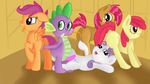  apple_bloom_(mlp) babs_seed_(mlp) cum friendship_is_magic group group_sex jbond my_little_pony penis scootaloo_(mlp) sex spike_(mlp) sweetie_belle_(mlp) young 