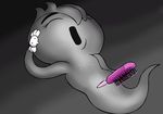  anus breasts brush carrie_krueger cartoon_network eyes_closed ghost masturbation nipples not_furry open_mouth penetration pussy spirit te the_amazing_world_of_gumball vaginal vaginal_masturbation vaginal_penetration 