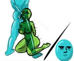  alan_keane balloon breasts butt cactus carmen_(tawog) cartoon_network fellatio female flora hands_behind_back male nipples not_furry oral sex simple_background te the_amazing_world_of_gumball translucent white_background yaranaika 