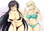  2girls bikini breasts female ikaruga_(senran_kagura) multiple_girls senran_kagura yomi_(senran_kagura) 