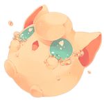  crying crying_with_eyes_open full_body gen_1_pokemon hideko_(l33l3b) jigglypuff no_humans no_pupils open_mouth pokemon pokemon_(creature) solo teardrop tears transparent_background 