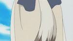  animal_ears animated animated_gif black_hair blush brown_eyes dog_ears doggirl dress eruru eruruu eruruw gif green_hair inumimi long_hair lowres open_mouth pony_tail tail the_one_being_sung utawareru_mono utawarerumono 