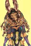  animal_ears bunny_ears dark_skin final_fantasy final_fantasy_xii fran non-web_source solo viera 