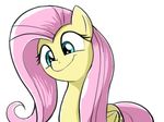  earth_pony equine female feral fluttershy_(mlp) friendship_is_magic hair horse long_hair mammal mastgrr my_little_pony pink_hair pony simple_background smile solo white_background 