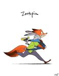  anthro canine disney female fox judy_hopps lagomorph male mammal nick_wilde rabbit sanjiseo zootopia 