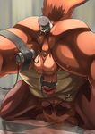  anal anal_penetration anus backsack balls blush butt electrostimulation erection eyes_closed gazpacho_(artist) gazpacho_(character) looking_through_legs male mammal overweight overweight_male penetration penis perineum precum raised_tail scrunchy_face solo sweat tanuki upside_down 