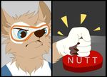  anthro ball canine eyewear fifa goggles humor indycat male mammal mascot reaction_image russia russian soccer solo sport wolf world_cup zabivaka 