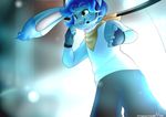  blue_fur bunnelby freeze-pop88 fur hybrid litwik maroon_eye nintendo pok&eacute;mon video_games yellow_eyes 