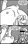  2008 anthro belly belly_expansion big_belly breasts butt comic freckles hippopotamus hyper hyper_belly inflation mammal nipples nude post_vore rancid vore 