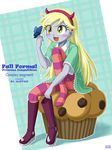  1girl derpy_hooves my_little_pony my_little_pony_equestria_girls my_little_pony_friendship_is_magic personification star_butterfly star_butterfly_(cosplay) star_vs_the_forces_of_evil tagme uotapo 