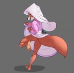  canine dancing disney female fox looking_at_viewer maid_marian mammal pussy robin_hood_(disney) siroc solo 