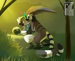  &lt;3 armor felinar helmet jungle lemur mammal nintendo passimian pok&eacute;mon prehensile_feet primate video_games 