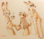  2016 anthro canine compmq_(artist) disney female fox jack_savage judy_hopps lagomorph male mammal nick_wilde rabbit zootopia 