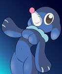  anthro anthrofied blue_body breasts cute dreameclipsewolf looking_at_viewer mammal marine nintendo pinniped pok&eacute;mon popplio seal smile solo standing video_games 