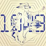  2016 anthro canine compmq_(artist) disney female fox judy_hopps lagomorph male mammal nick_wilde rabbit zootopia 