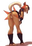  bent_over breasts butt clothed clothing female john_doe_(artist) looking_at_viewer looking_back presenting pussy smile smirk solo thundercats upskirt wilykit young 