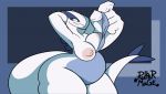  anthro belly big_breasts breasts butt female huge_breasts legendary_pok&eacute;mon lugia nintendo pok&eacute;mon pok&eacute;mon_(species) rubbermage thick_thighs video_games 