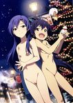  christmas ganaha_hibiki kawakami_tetsuya kisaragi_chihaya naked nipples photoshop pussy the_idolm@ster uncensored 