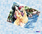  dress fujiwara_warawara skirt_lift tagme wallpaper 