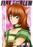  animal_ears brown_hair cat_ears catgirl collar fire_emblem fire_emblem:_akatsuki_no_megami fire_emblem:_souen_no_kiseki fire_emblem_path_of_radiance fire_emblem_radiant_dawn game laguz_(race) lethe nekomimi purple_eyes rethe short_hair violet_eyes 