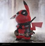  ambiguous_gender belt better_version_at_source bodysuit clothing crossover deadpool halloween hi_res holidays mammal marvel mask nintendo pikachu pok&eacute;mon ramtraz rodent signature skinsuit solo tight_clothing video_games weapon 