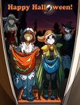  2016 adira_(twokinds) basitin candy costume daughter female fire food halloween holidays keidran king_adelaide lady_nora madelyn_adelaide maeve_(twokinds) mother mother_and_daughter parent smile tom_fischbach twokinds witch_costume 