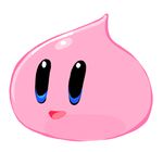  blue_eyes kirby kirby_(series) nintendo not_furry slime solo unknown_artist video_games 