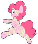  alpha_channel costume earth_pony equine female friendship_is_magic hair halloween holidays horse looking_at_viewer mammal mr-degration my_little_pony navel open_mouth pink_hair pinkie_pie_(mlp) pony semi-anthro solo teeth 