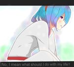  anthro blue_hair cartoon_network cat clothed clothing dialogue english_text feline female fur hair humanoid karate_gi mammal nicole_watterson purple_eyes red_belt solo t&eacute;st text the_amazing_world_of_gumball whiskers young 