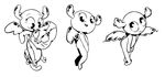  bent_over boyfriend boyfriend_and_girlfriend cartoon_network eye_contact fangs feline female girlfriend gumball_watterson happy horn hug humanoid infusions looking_at_viewer looking_up male mammal penny_fitzgerald shape_shifter smile the_amazing_world_of_gumball whiskers wings 