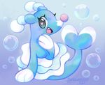  &lt;3 &lt;3_eyes ambunny blue_body brionne cute fangs looking_at_viewer mammal marine nintendo pinniped pok&eacute;mon seal smile solo video_games 